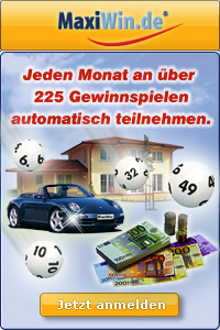 MaxiWin.de - Ihr Gewinnspielservice im Internet